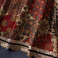 Elegant Maroon Printed Kantha Lehenga With Matching Blouse & Embroidered Dupatta .