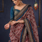 Graceful Printed Lehenga With Gold Embroidered Blouse & Matching Dupatta.