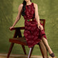 Flared Ikat Cotton Dress. Vibrant Ikat Print With A Flattering Flared Silhouette