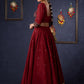 Maroon Cotton Lehenga With All Over Mirror Work & Embroidered Blouse With Matching Dupatta.