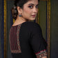 Beautiful Black Embroidered Designer Blouse