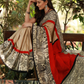 Exclusive beige semi silk saree with madhubani printed border - Sujatra