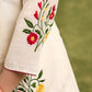 Elegant And Effortless Ivory Colour Embroidered Jacket With Hidden Pockets   Dress Optional