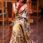 Exclusive Pure tassar silk saree with kalamkari design