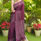 Exclusive Purple Modal Silk Saree with Tissue Pallu