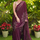 Exclusive Purple Modal Silk Saree with Tissue Pallu