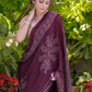 Exclusive Purple Modal Silk Saree with Tissue Pallu