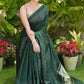 Elegant Green Modal Silk Saree with Tissue Pallu