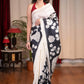 Exclusive pure silk kalamkari design printed saree