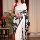 Exclusive pure silk kalamkari design printed saree