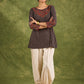 Classic Ajrakh Applique Work Top - Pant Optional