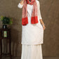 Exclusive red Ajrakh modal stole