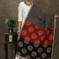 Exclusive Ajrakh combination black, maroon dupatta