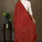 Exclusive Red cotton Ajrakh dupatta