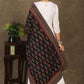 Beautiful black Ajrakh dupatta