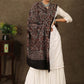 Beautiful Ajrakh black dupatta