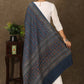 Blue Classy Ajrakh cotton dupatta