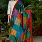 Elegantly Patch worked Silk finish Dupatta