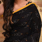 Exclusive designer pure cotton ikat saree