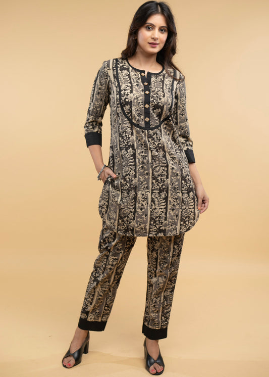 Trendy Cotton Kalamkari Co ord set - 2 Piece